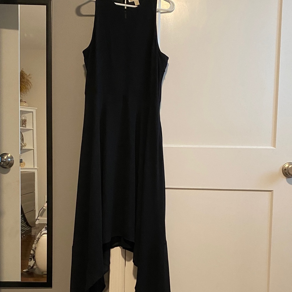 Michael Kors Black High Low Dress